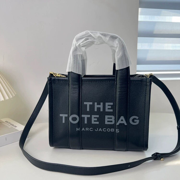 Marc Jacobs The Leather Tote Bag Small Black
