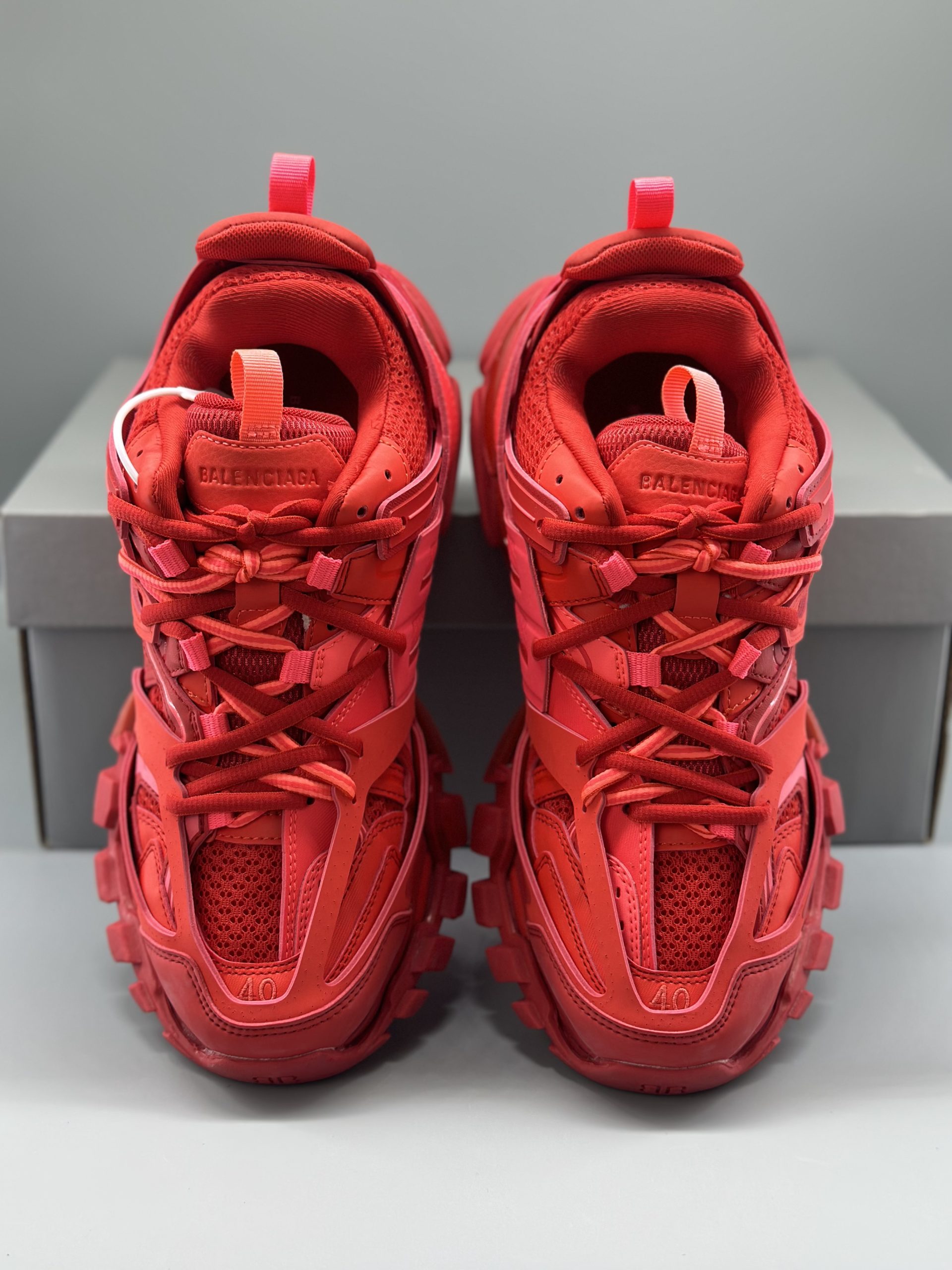 Balenciaga Track Trainer Red