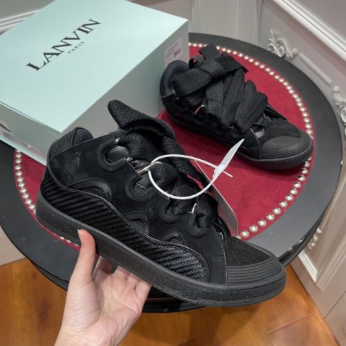 Lanvin Curb Sneaker Black