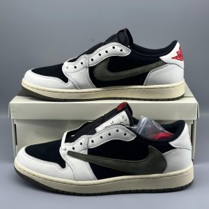 【Best Deals】Jordan 1 Retro Low OG SP Travis Scott Olive Hight Cost-Effective Medium Quality Stocks are Limited