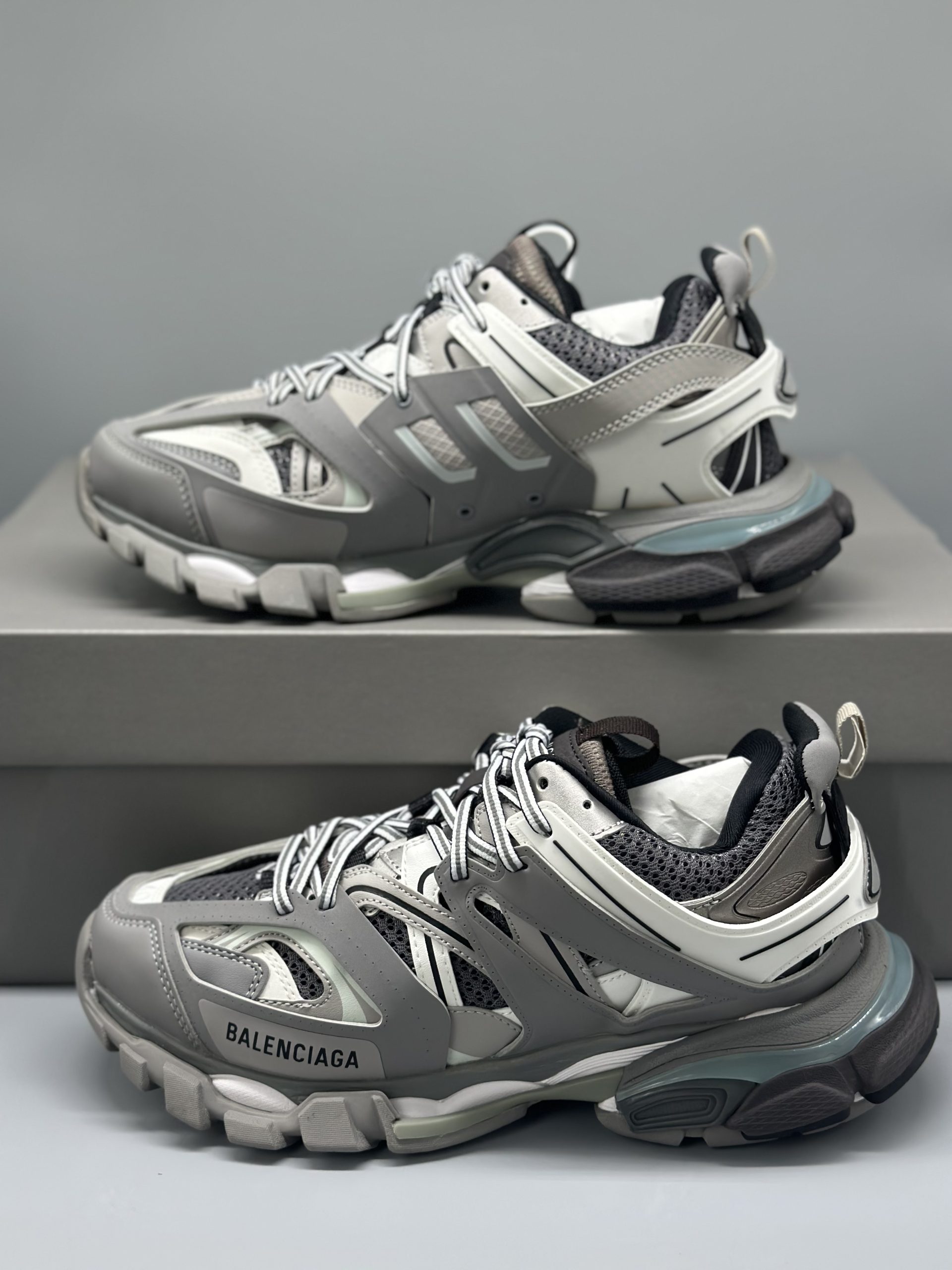 Balenciaga Track Grey White
