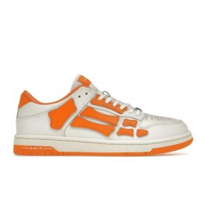 AMIRI Skel Top Low White Orange