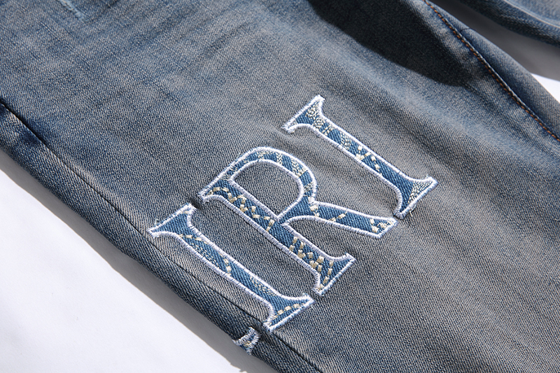 Amiri Denim Pants Blue AM305#