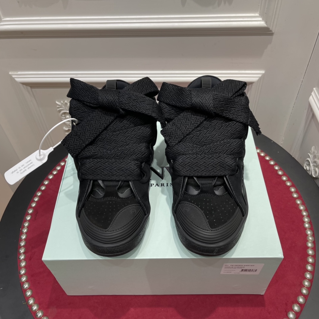 Lanvin Curb Sneaker Black