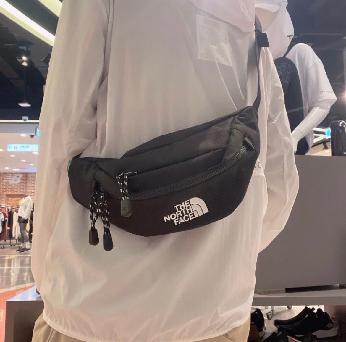 The No*th Face Waist Bag Outdoor Nylon Shoulder Crossbody Bag