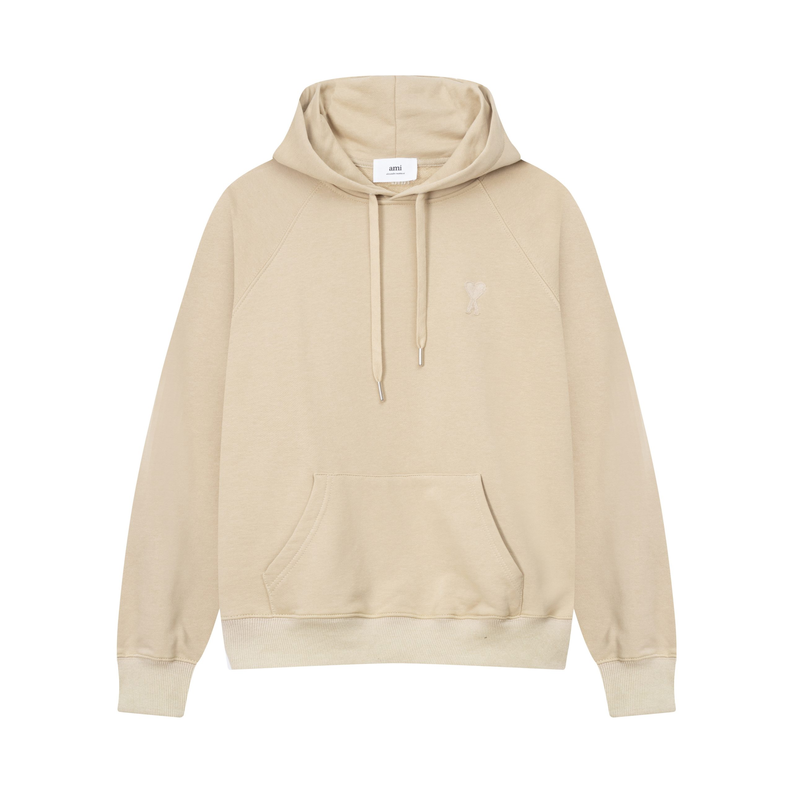 AM1 Paris Mid Loving Heart Embroidered Hooded Sweatshirt