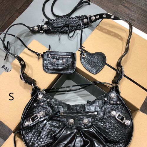 Balenciaga Le Cagole Shoulder Bag XS/S Black