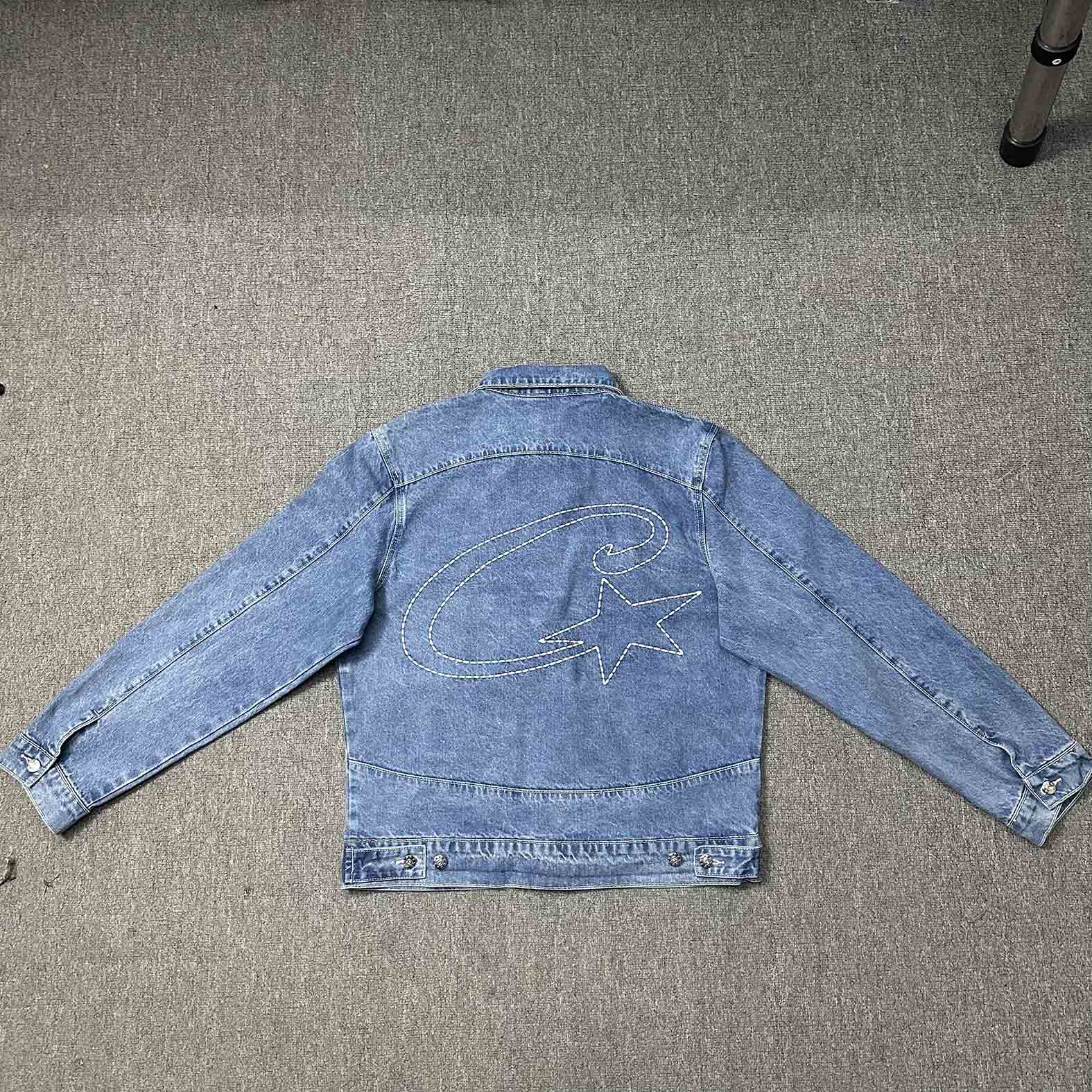 Corte*z C-Star Denim Trucker Jacket Blue