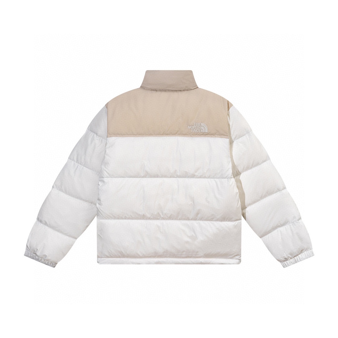 The No*th Face 1996 Retro Nuptse 700 Fill Packable Jacket White Apricot