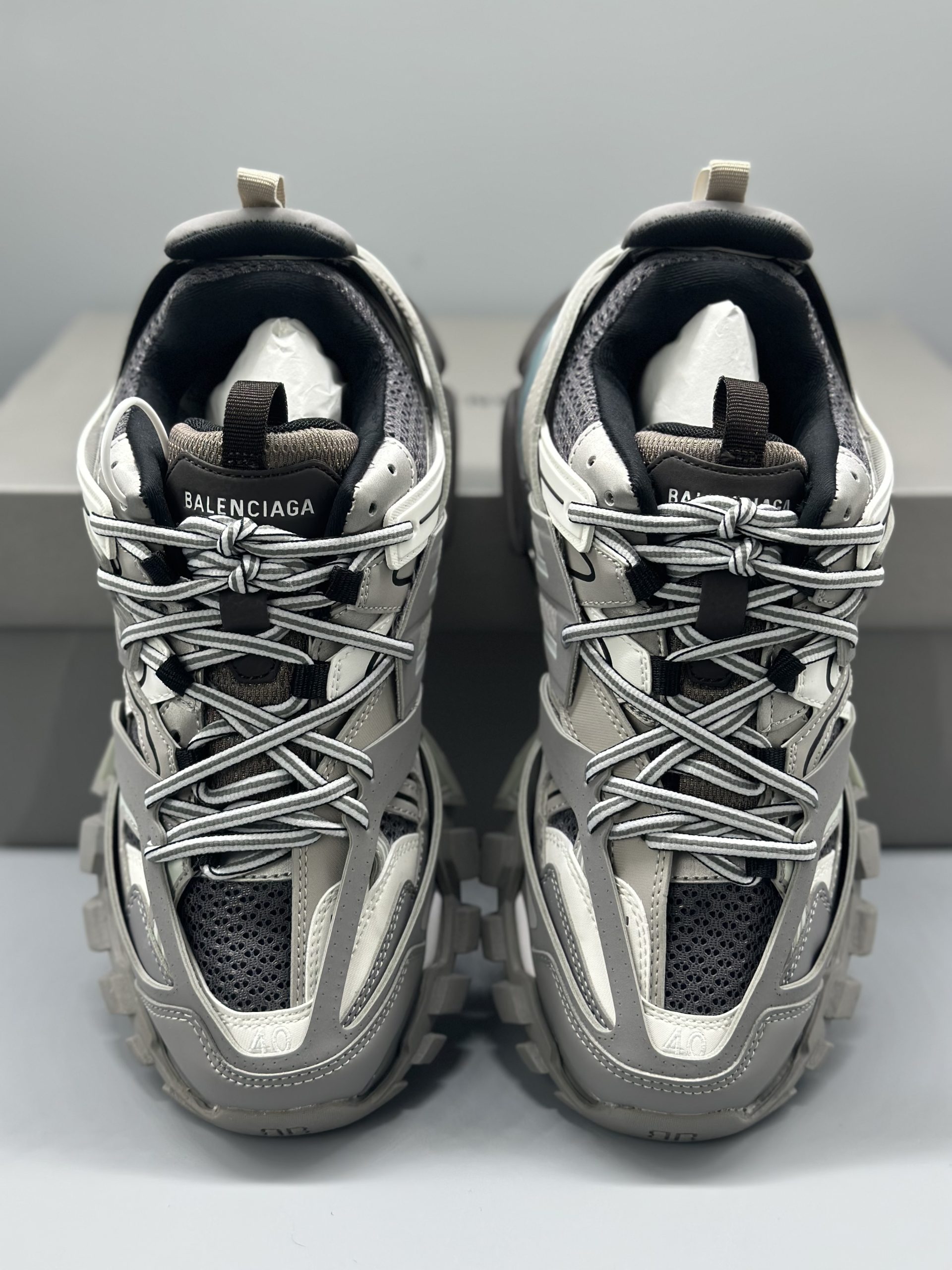 Balenciaga Track Grey White