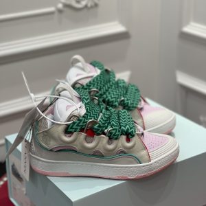 Lanvin Curb Sneaker Beige Pink
