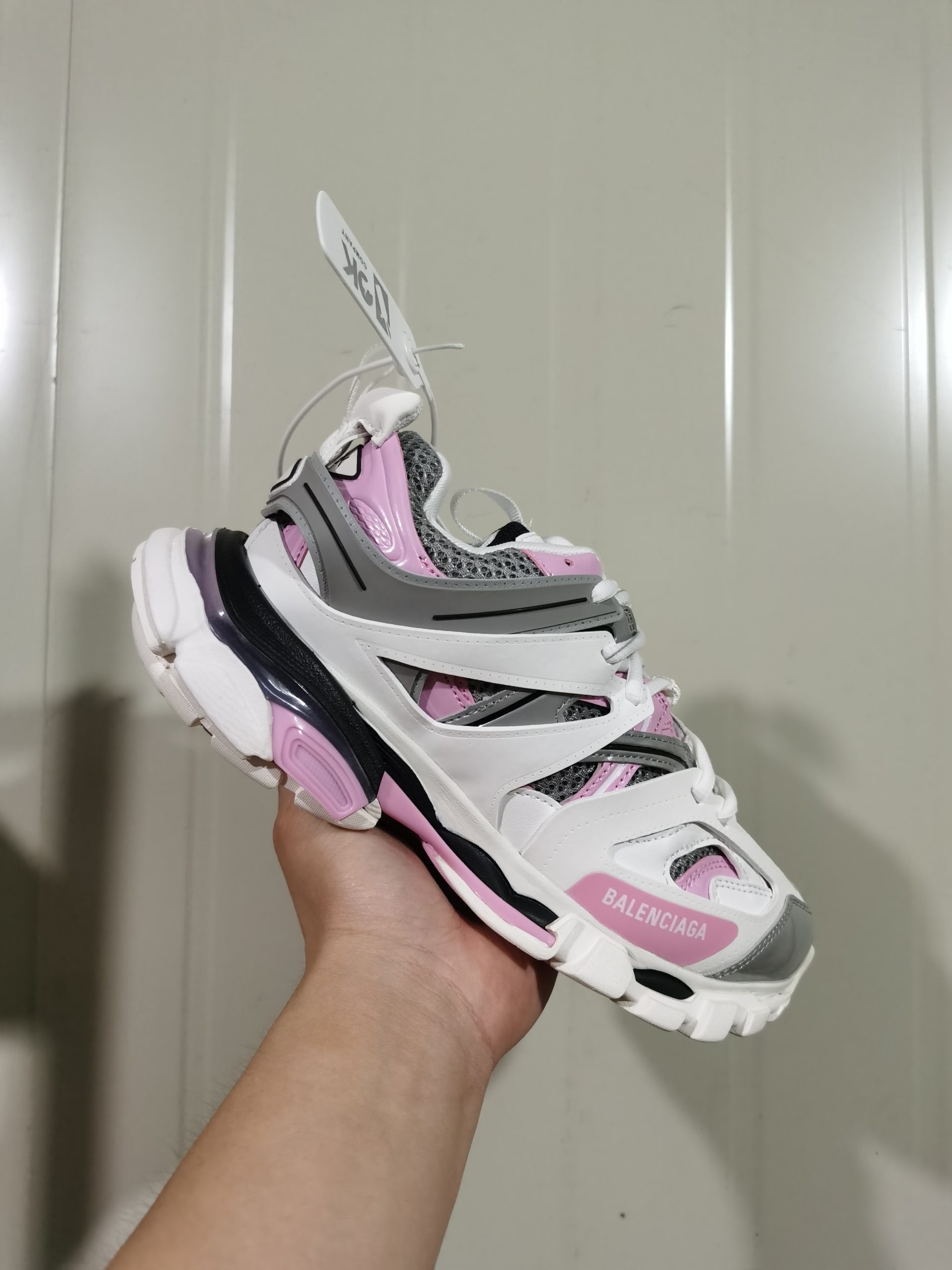 Balenciaga Track White Rose Pink Grey