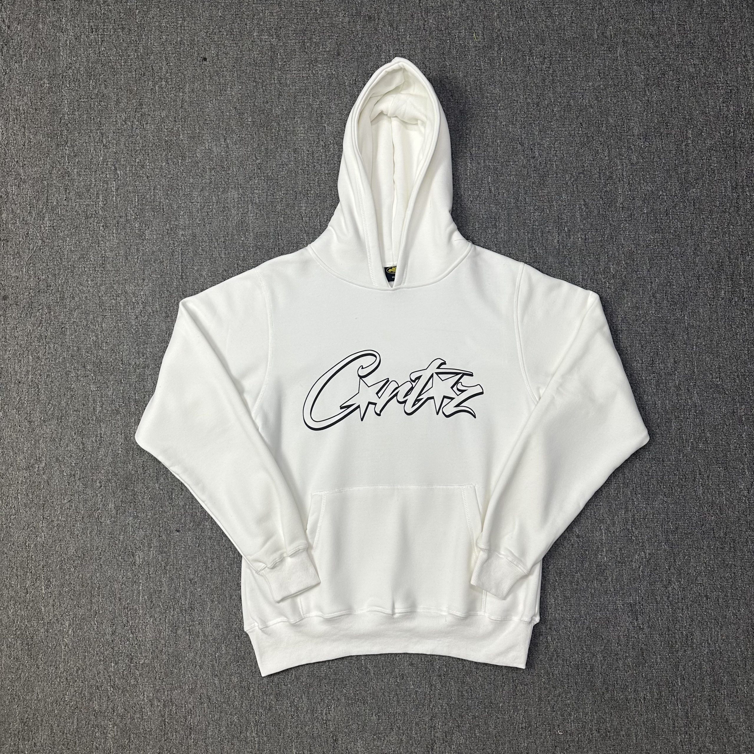 Corte*z Alcatraz LOGO Hoodie Triple White