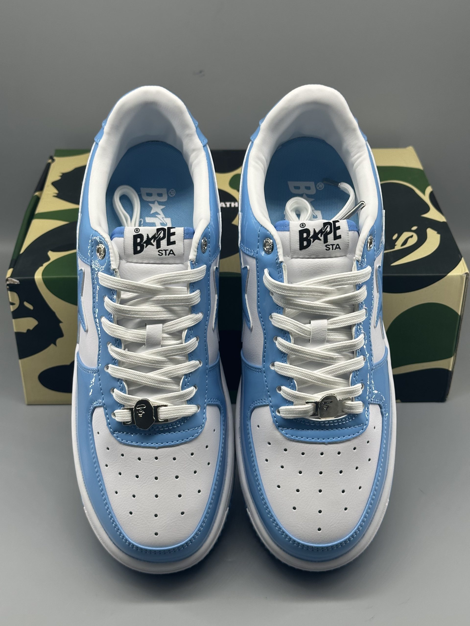 A Bathing Ape Bape Sta Low Blue