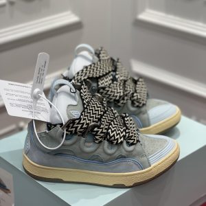 Lanvin Curb Sneaker Blue Grey
