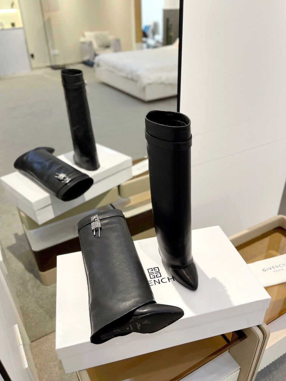 Givenchy Women High Boots Covered