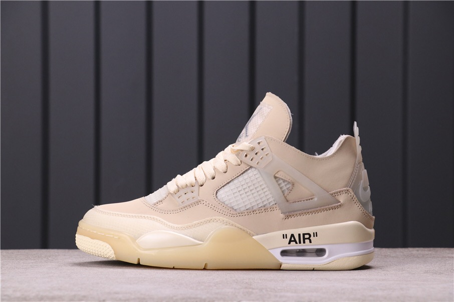 Jordan 4 Retro Off-White Sail