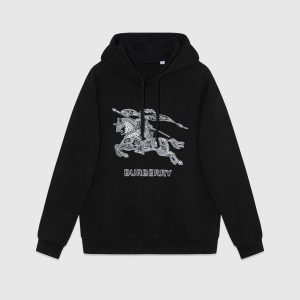 BBR War Horse Embroidered Hoodie Sweatshirt