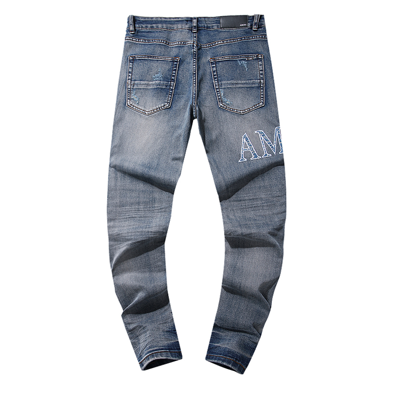 Amiri Denim Pants Blue AM305#