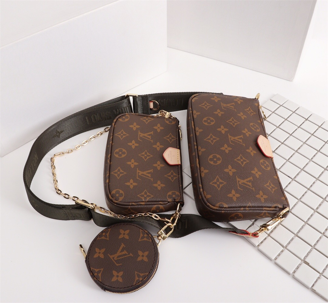 Rucykick three Piece Shoulder Crossbody Tote Bag