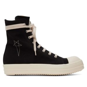 Rick Owens DRKSHDW Phlegethon High Top Black Star DU02C5800 DOEM9 9811