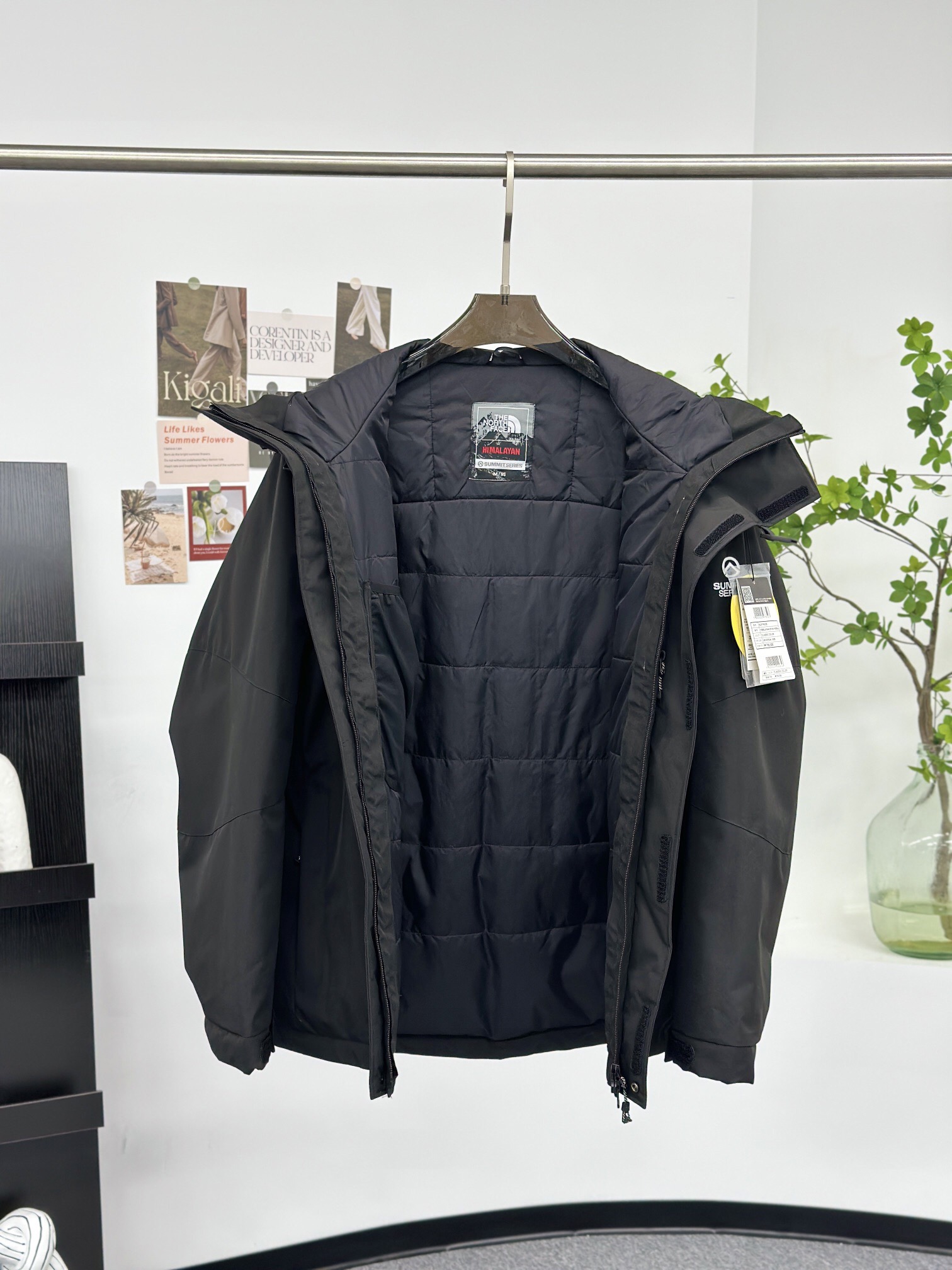 The North Face Himalayan ZIP-IN Parka Down Jacket