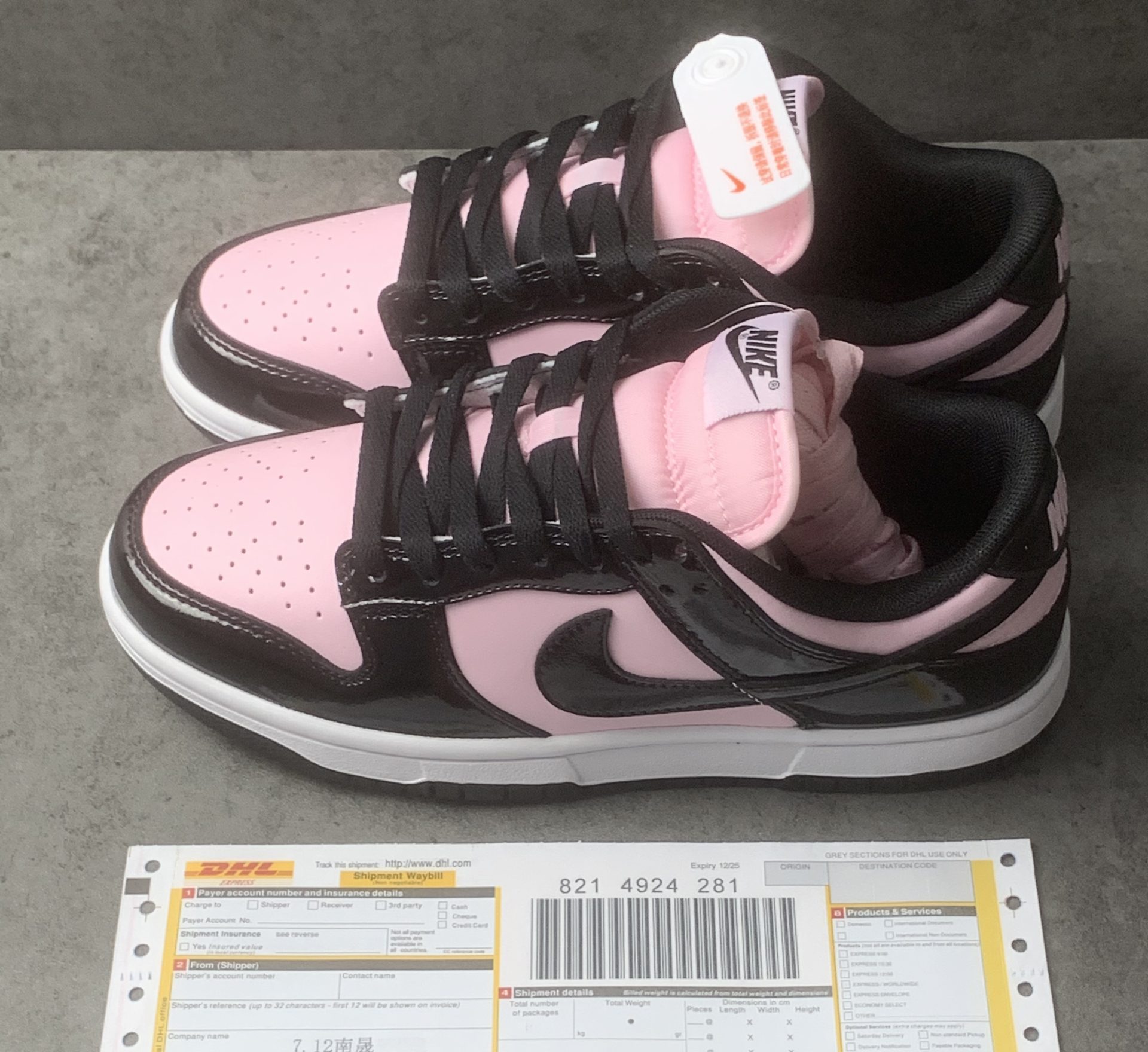 Nike Dunk Low Pink Foam Black