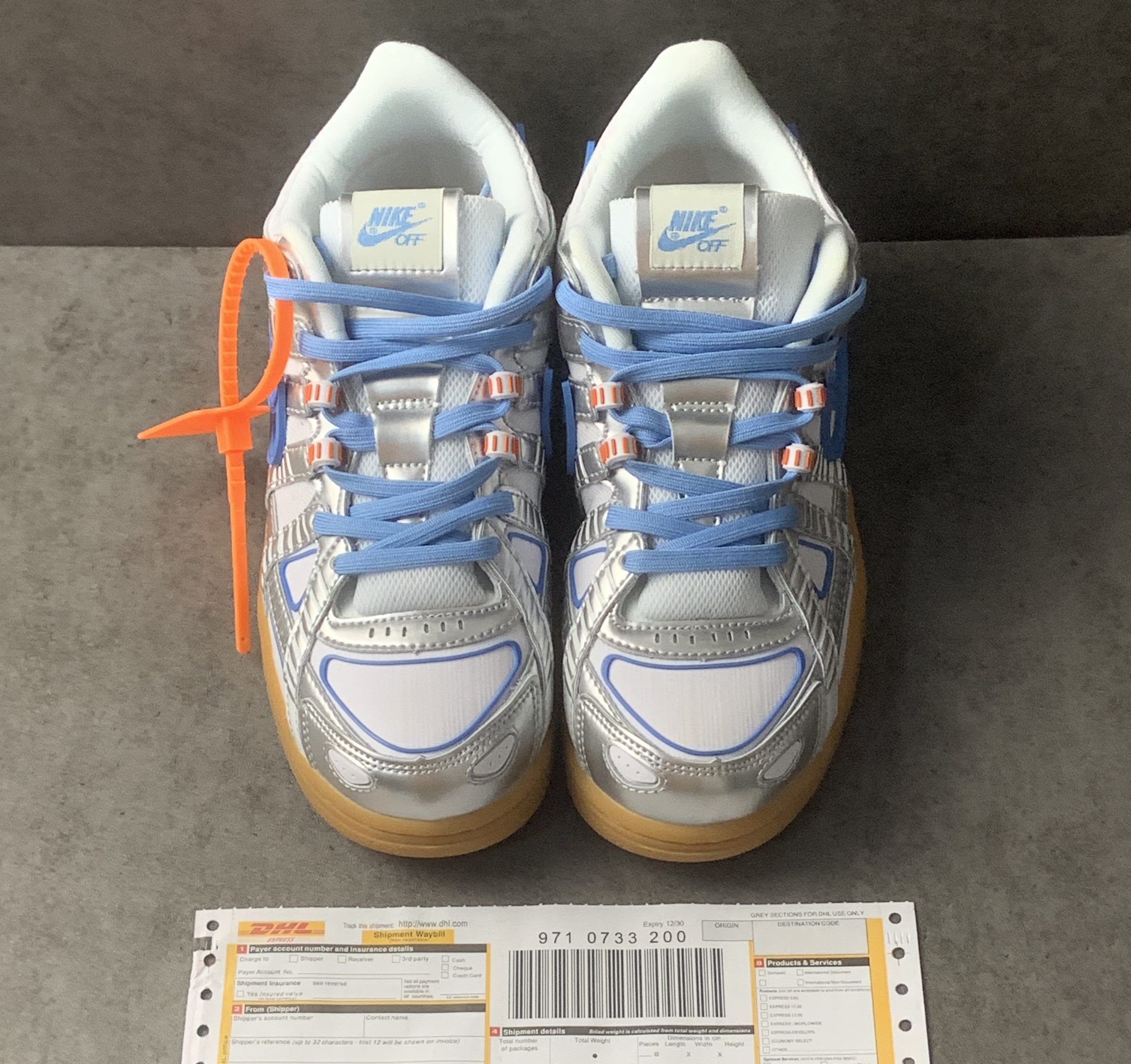 Nike Air Rubber Dunk Off-White UNC