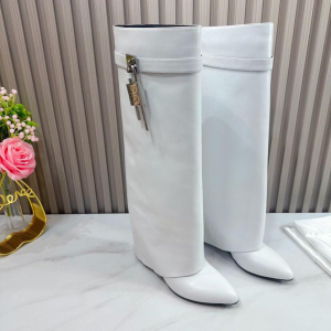Givenchy Women High Boots Covered White