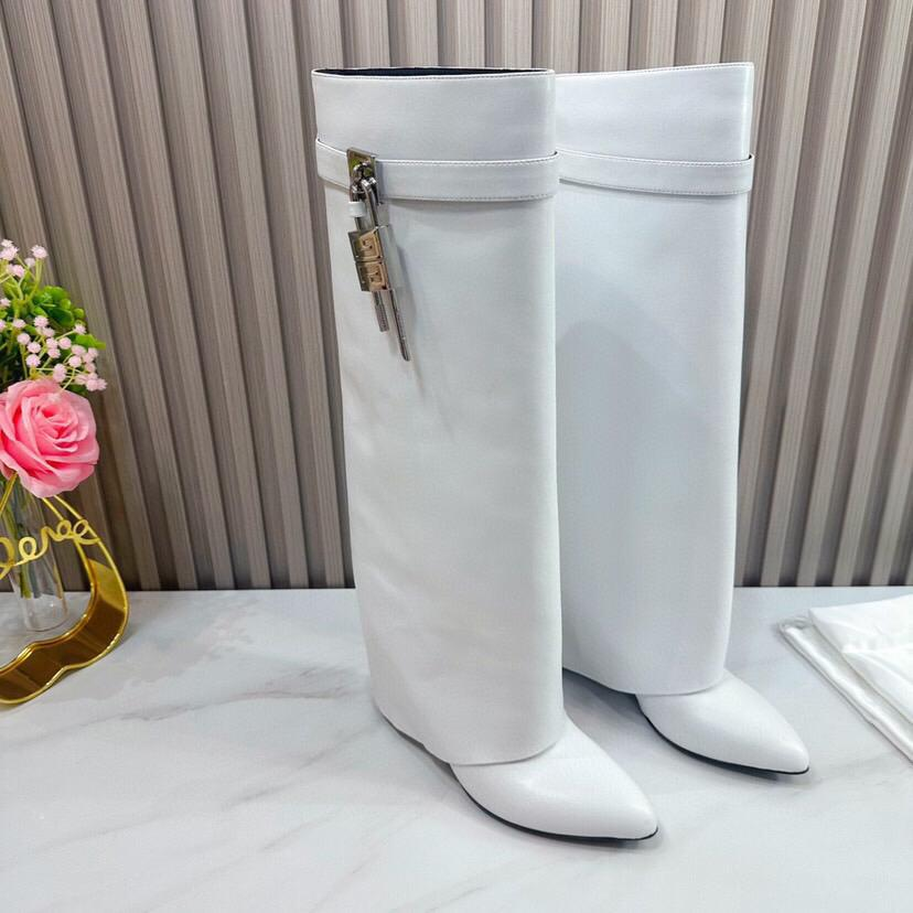 Givenchy Women High Boots Covered White
