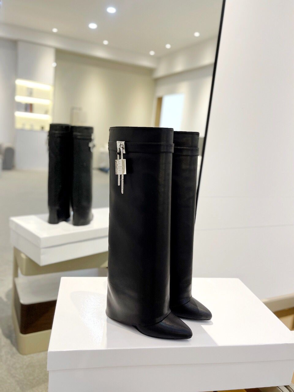 Givenchy Women High Boots Covered