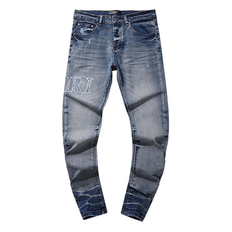 Amiri Denim Pants Blue AM305#