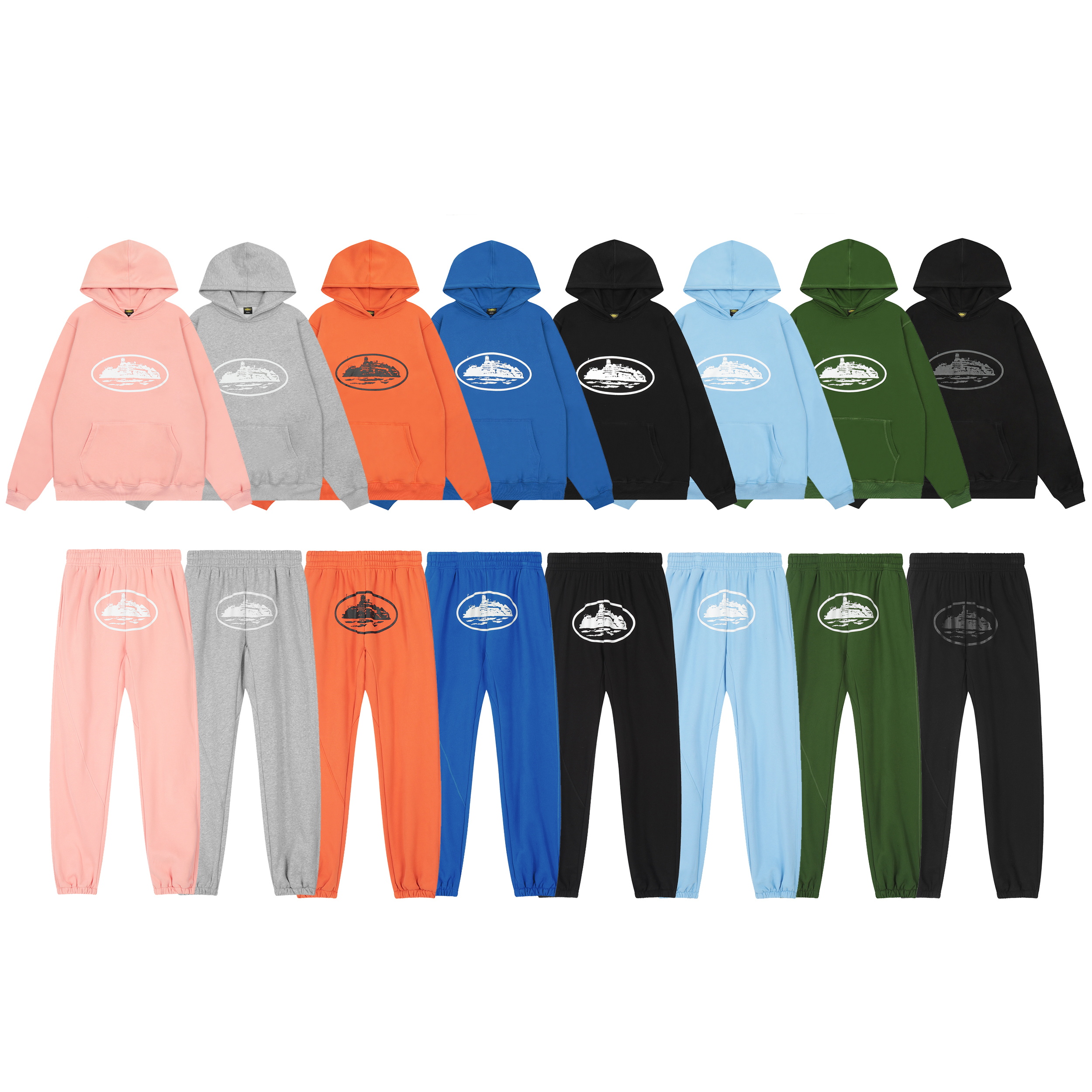 Corte*z Alcatraz LOGO Hoodie Triple 910#