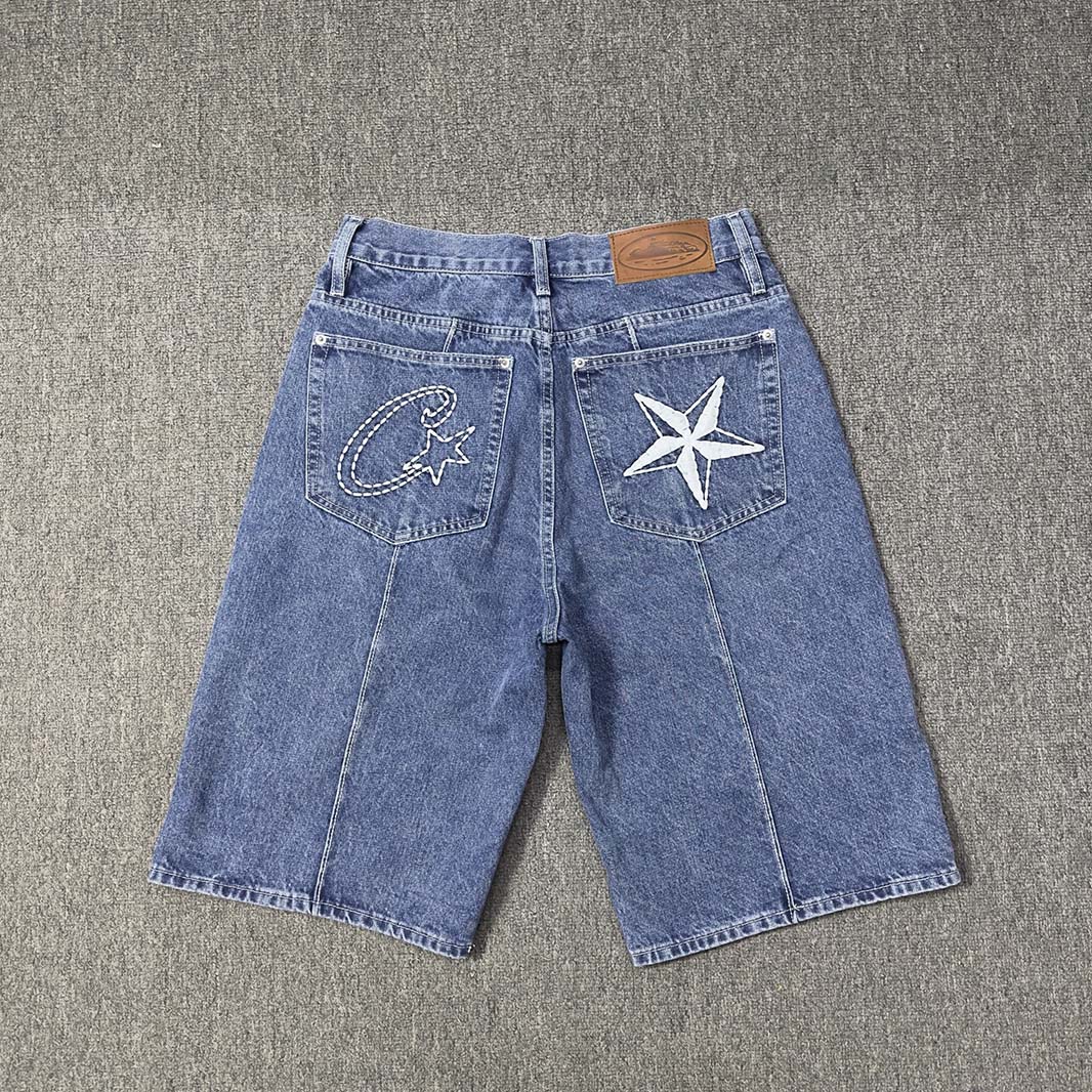 Corte*z C-Star Denim Jorts Faded Blue