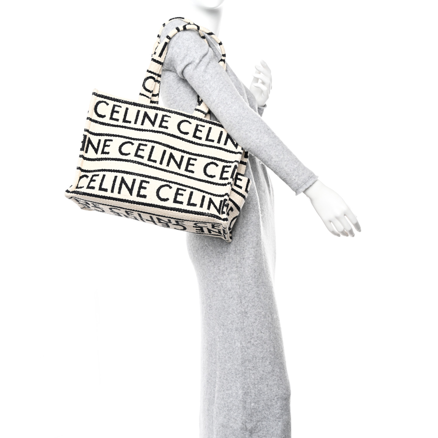 Celine All Over Large Cabas Thais Tote