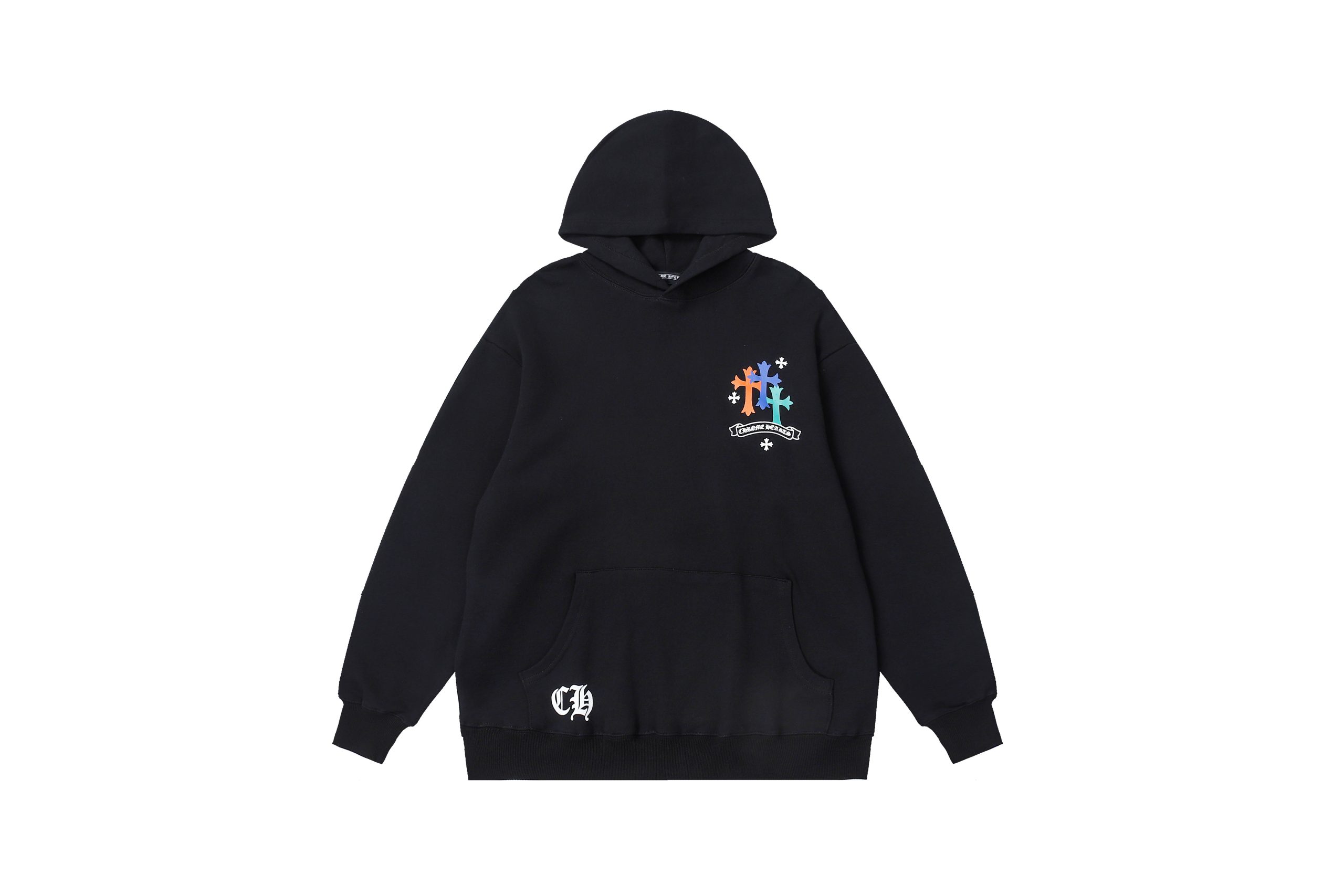 Chrome Hearts Fall/Winter Sunflower Sanskrit Hooded Sweatshirt