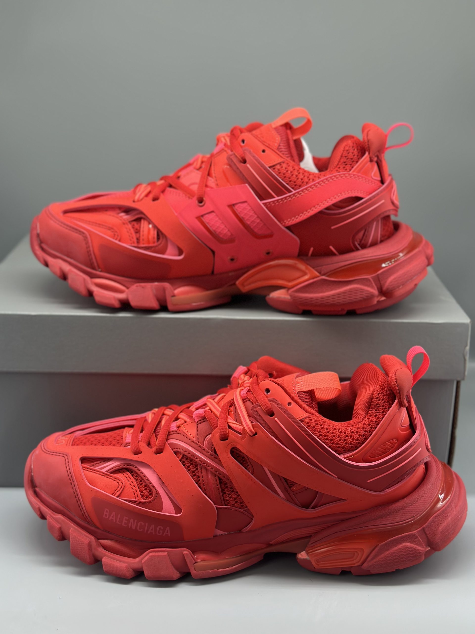 Balenciaga Track Trainer Red