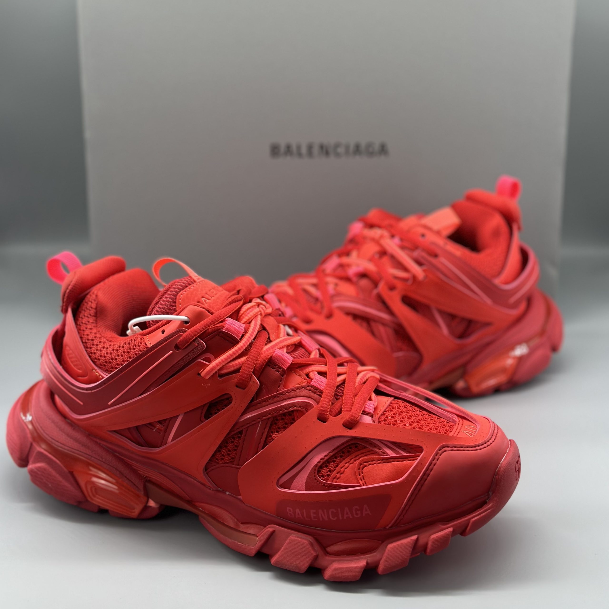 Balenciaga Track Trainer Red