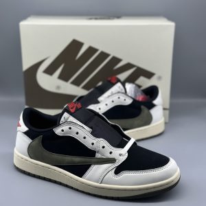 Jordan 1 Retro Low OG SP Travis Scott Olive