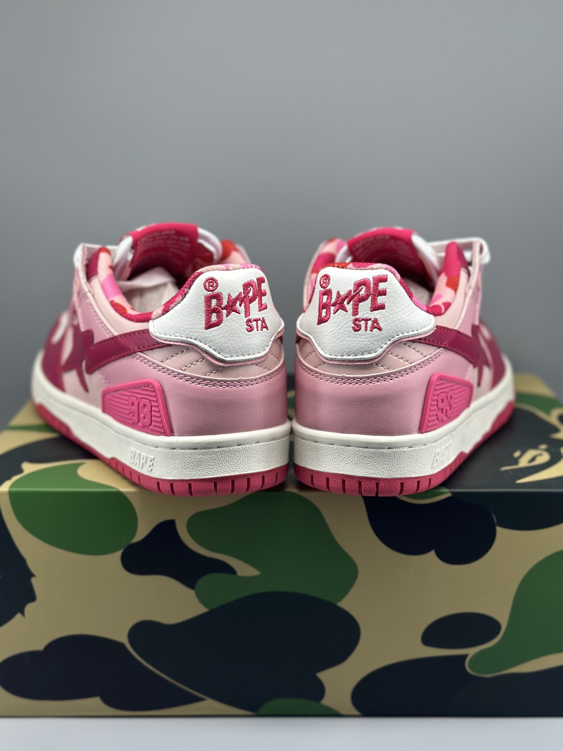A Bathing Ape Bape SK8 Sta ABC Camo Pink (2022)