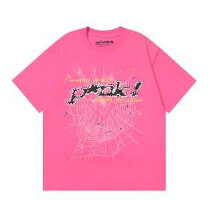 Sp5der P*NK V2 T-Shirt Pink
