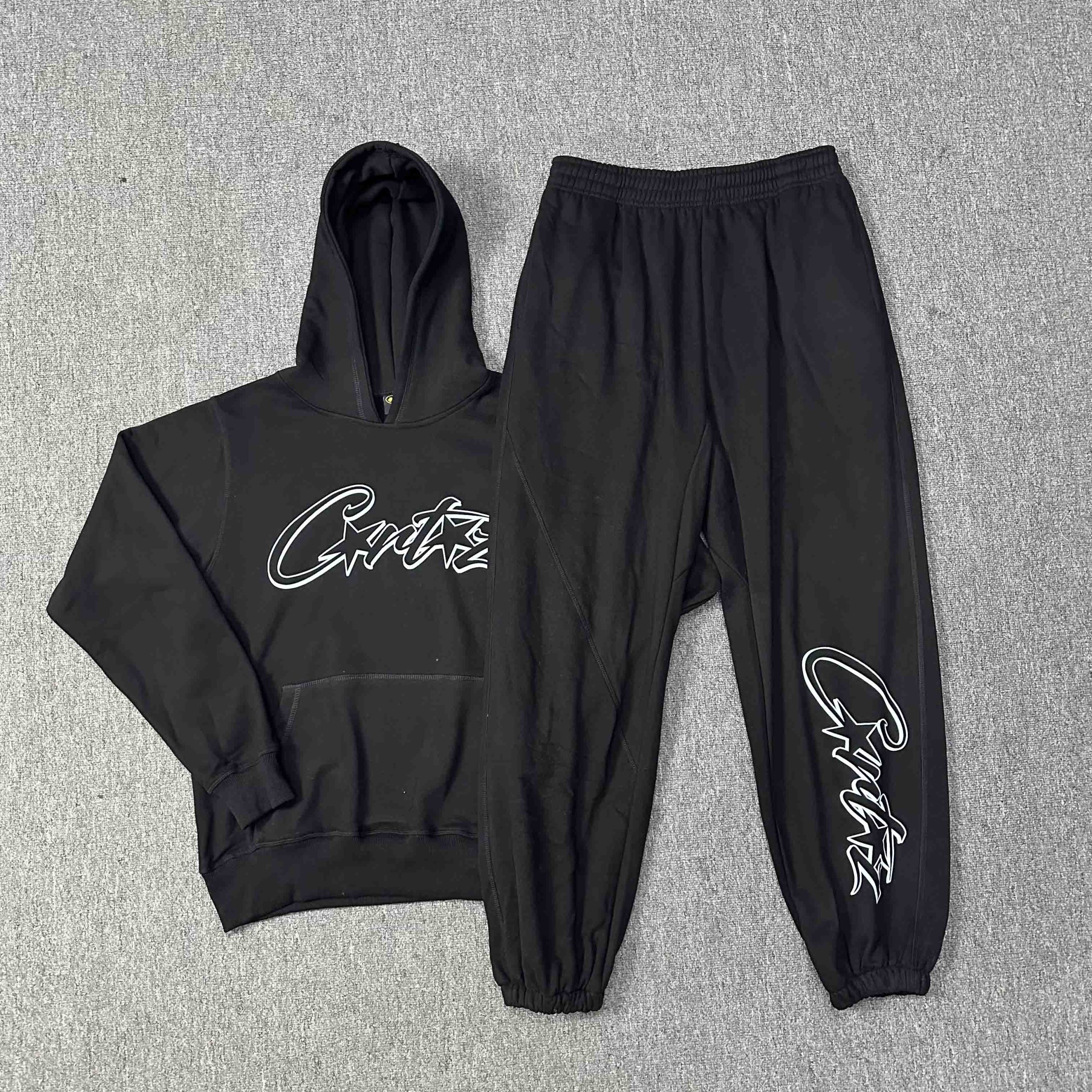 Corte*z Alcatraz LOGO Hoodie Triple Black