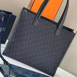 D*or bag Jacquard Black