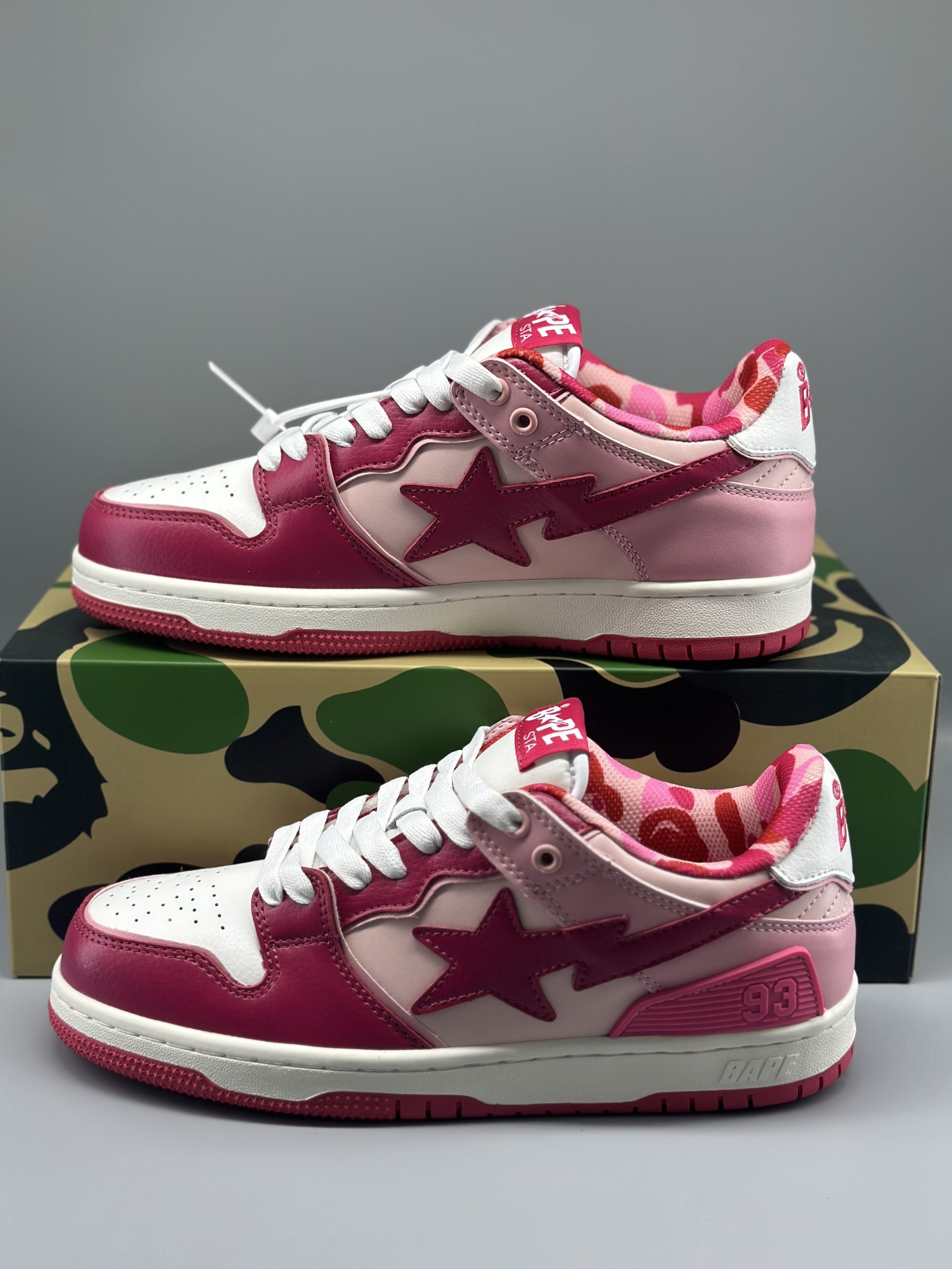A Bathing Ape Bape SK8 Sta ABC Camo Pink (2022)