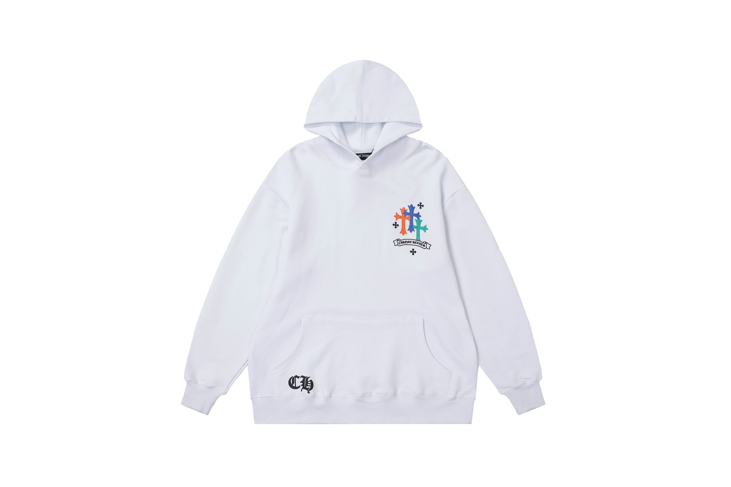 Chrome Hearts Fall/Winter Sunflower Sanskrit Hooded Sweatshirt