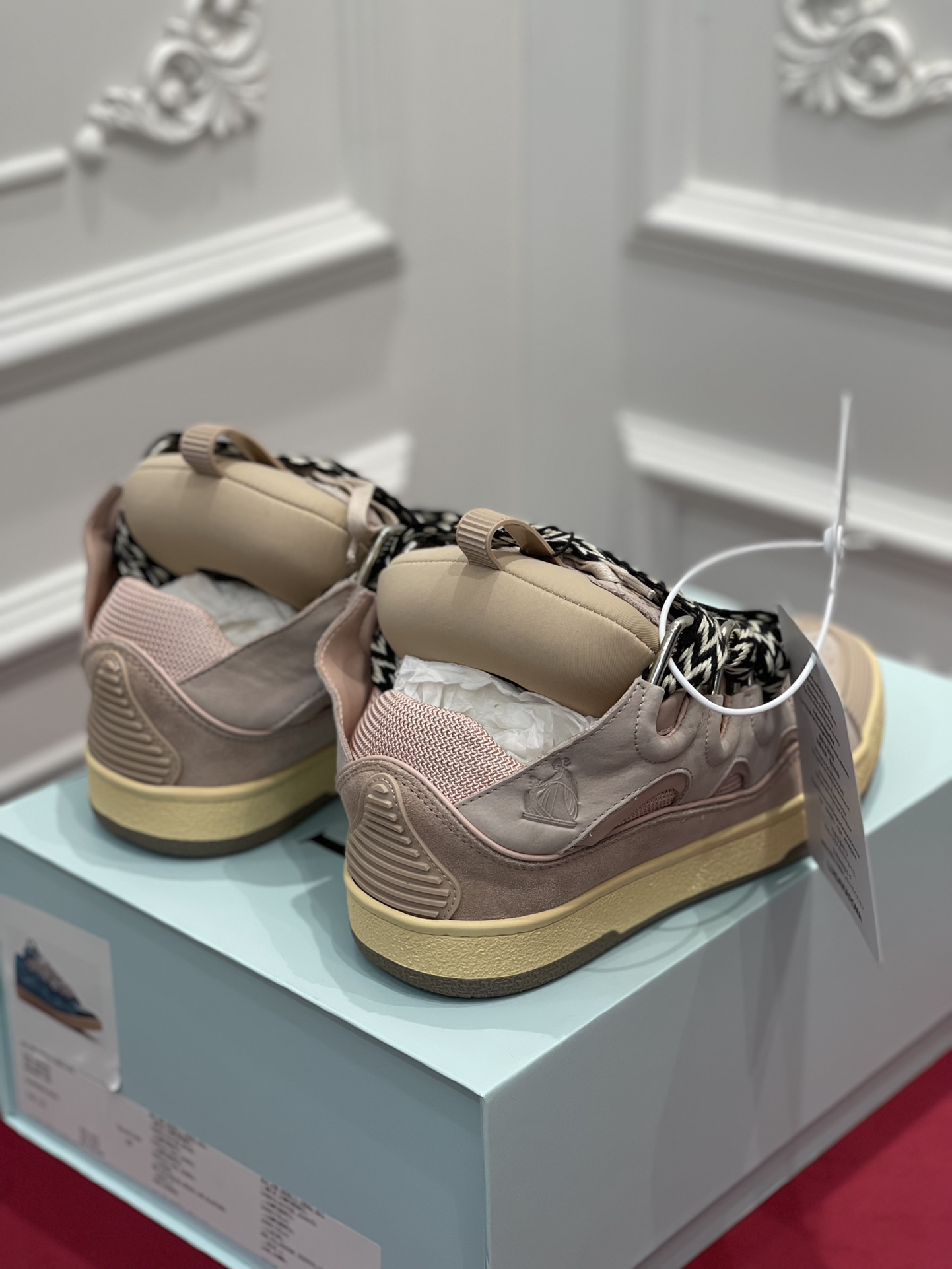 Lanvin Leather Curb Pink