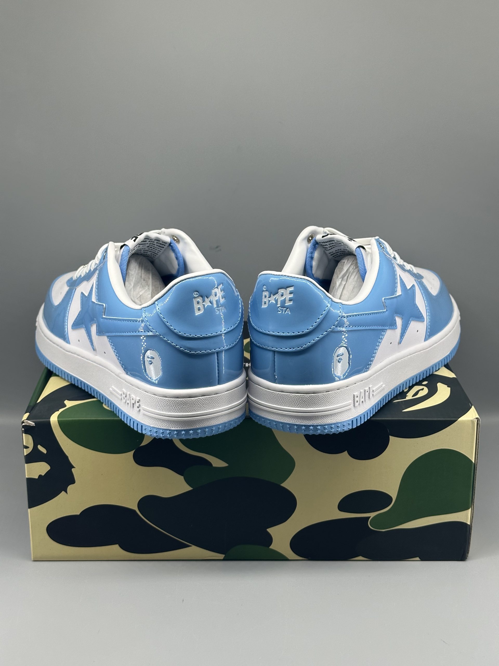 A Bathing Ape Bape Sta Low Blue