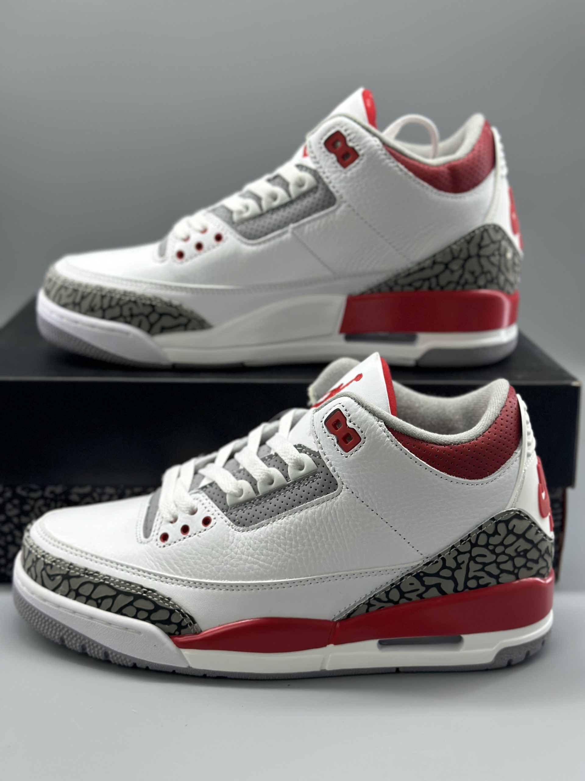 Jordan 3 Retro Cardinal Red