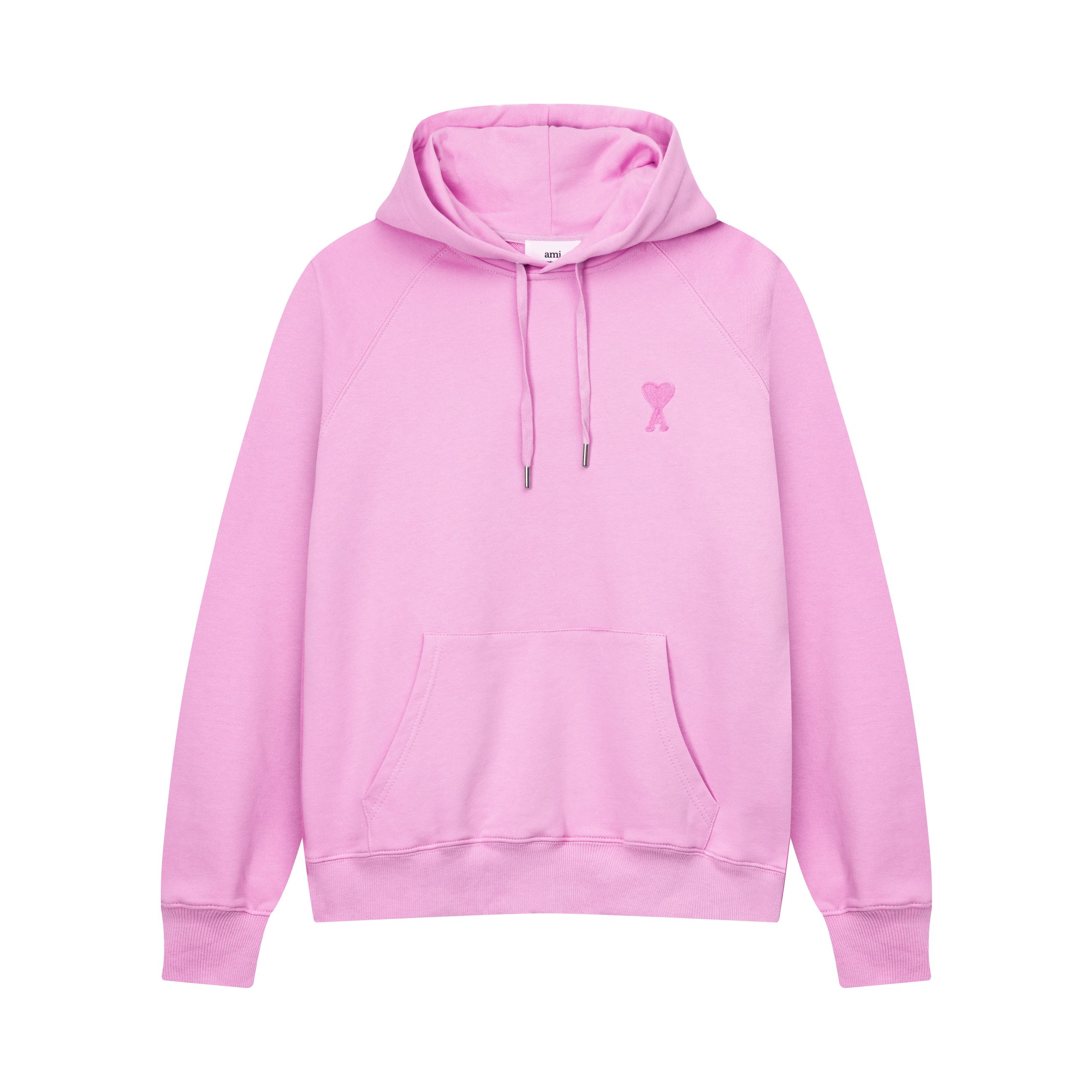 AM1 Paris Mid Loving Heart Embroidered Hooded Sweatshirt