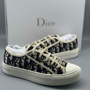 D*or Walk'N'Dior Oblique Navy Canvas